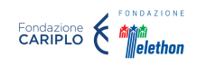 Logo fondazione CARIPLO e Fondazione Telethon