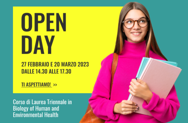 Collegamento a Open Day Biology of Human and Environmental Health